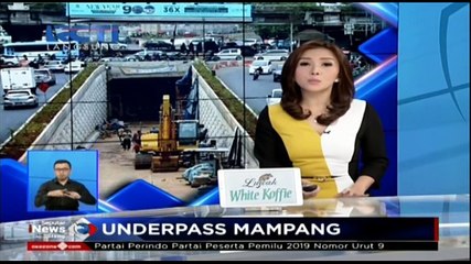 Proyek Underpass Mampang-Kuningan Dikebut