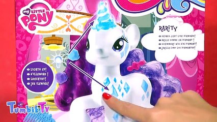 MLP Rarity Işık Saçan Oyuncak Tanıtımı