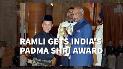 Ramli Ibrahim gets India's fourth highest civilian award