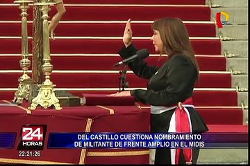 Jorge del Castillo cuestiona nombramiento de militante del Frente Amplio en MIDIS