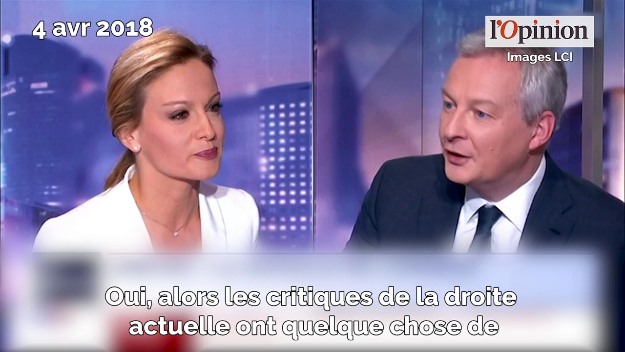 «Rejoignez La France insoumise !»: quand Bruno Le Maire recadre Les Républicains sur la SNCF