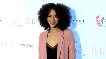 Jasmin Savoy Brown REGARD Magazine Spring 2018 Launch Red Carpet