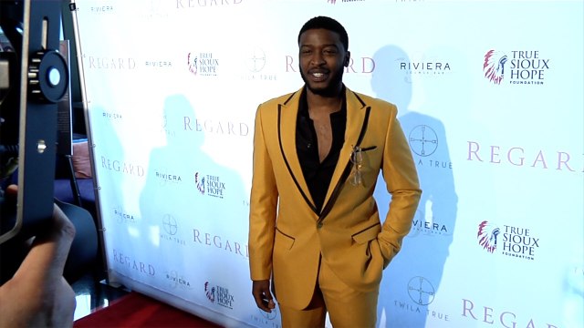 Zackary Momoh REGARD Magazine Spring 2018 Launch Red Carpet