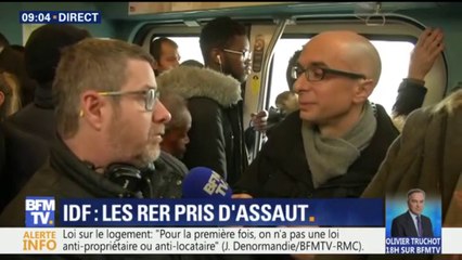 "2h au lieu de 40 minutes (…) on est pris en otage". Un usager du RER D témoigne