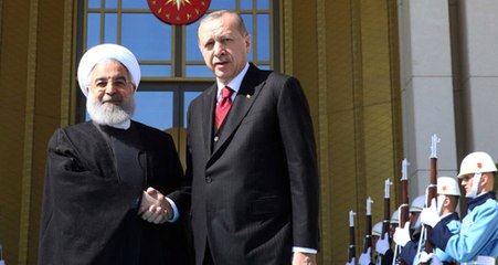 Kritik 3'lü Zirve Öncesi Erdoğan, Ruhani ile Görüştü