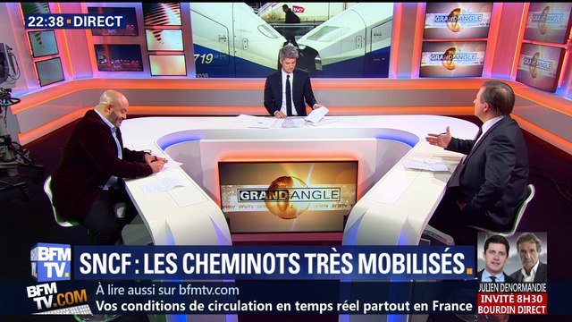 SNCF: les cheminots très mobilisés