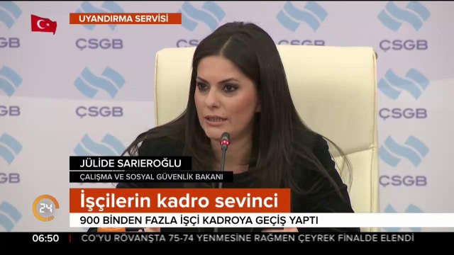 900 binden fazla işçi kadroya geçiş yaptı