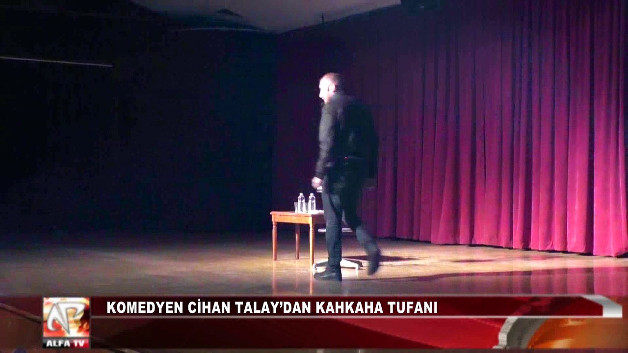 Komedyen Cihan Talay’dan Kahkaha Tufanı