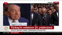 Alparslan Türkeş anılıyor