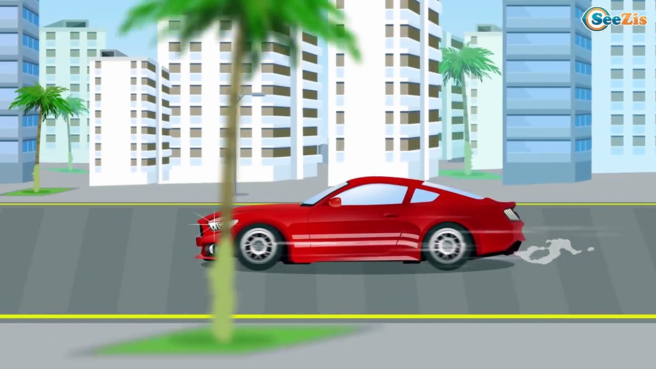 Le Dépanneuse et La Voiture de police dans la ville - Véhicules Dassistance pour bébés