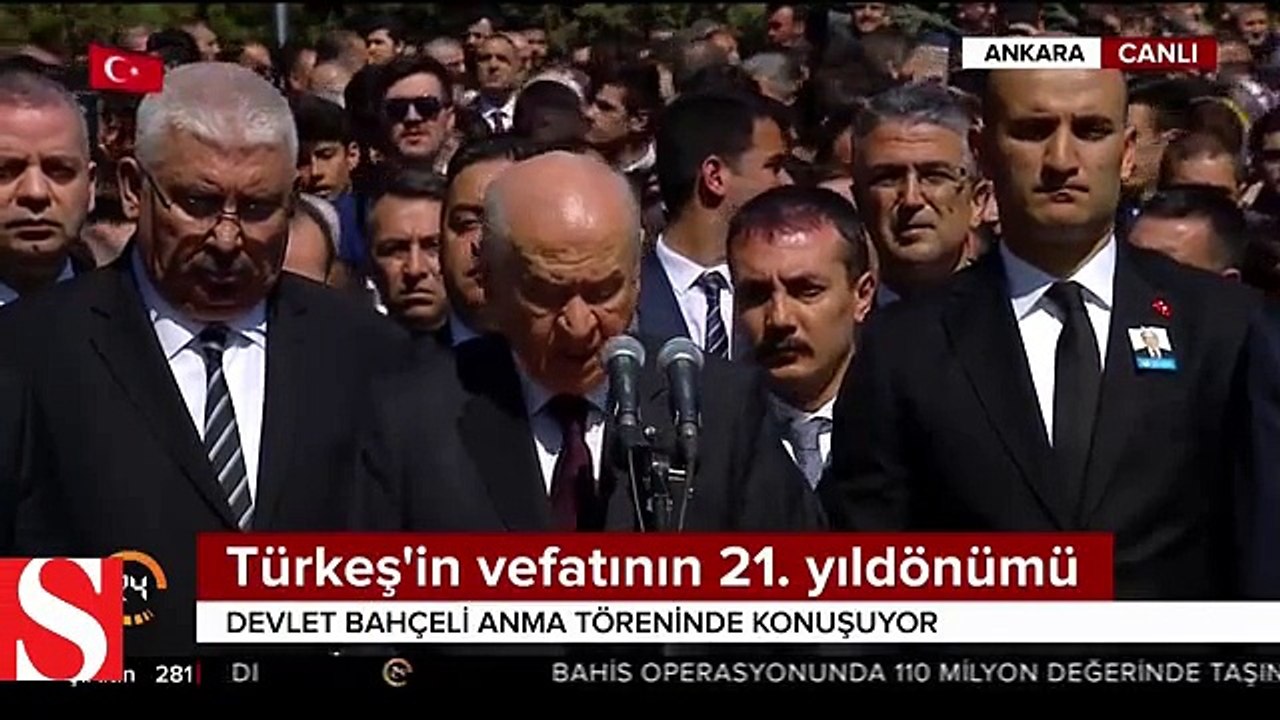 Alpaslan Türkeş vefatının 21. yıl dönümünde anılıyor