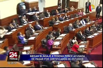 Congreso: reacciones tras archivamiento del caso Yesenia Ponce