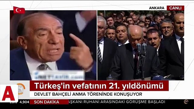 Alpaslan Türkeş 21. Ölüm yıl dönümünde anıldı