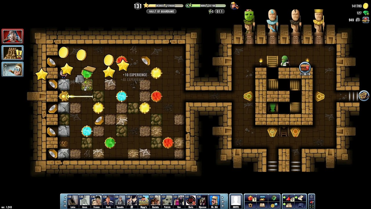 [Set] A Vault of Guardians Diggy's Adventure Vidéo Dailymotion