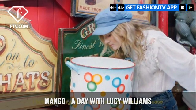 MANGO Spends A day with MANGO Girl Lucy Williams Spring 2018 | FashionTV | FTV