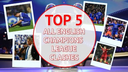 Five classic all-English Champions League ties