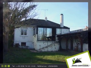 Maison A vendre Dompierre sur besbre 80m2 - Bordure de canal