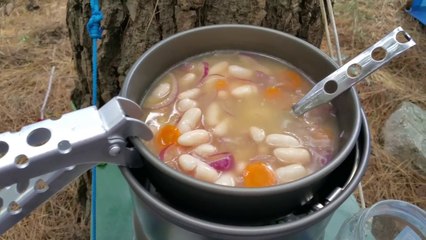 Ricetta zuppa di fagioli outdoor