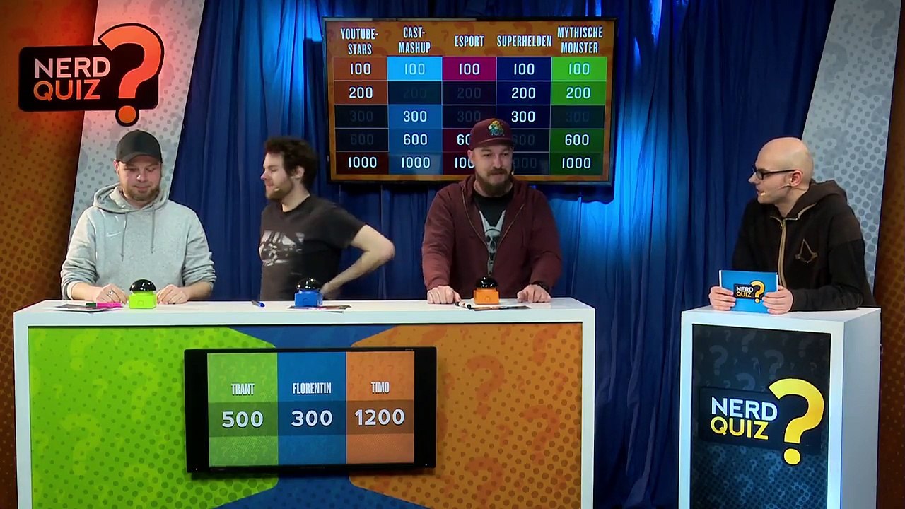 Nerd quiz 5.0 | finale • trant gegen florentin gegen timo w.