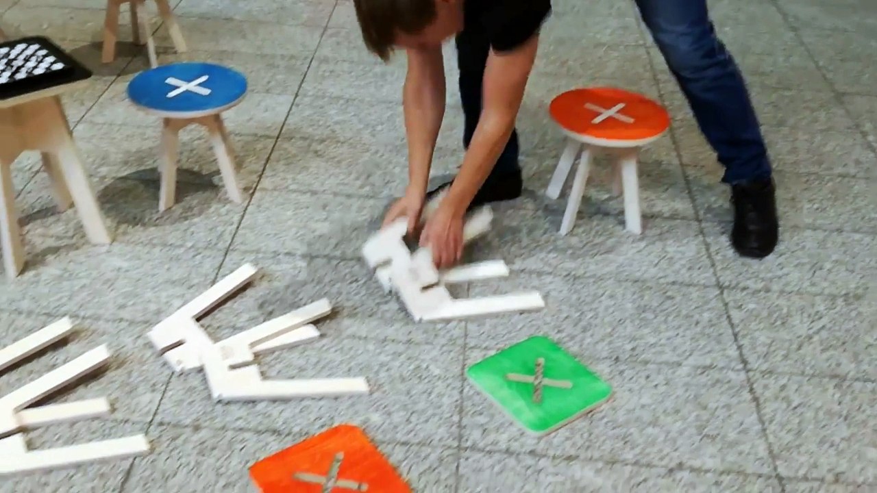 Kids playroom stools