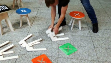 Kids playroom stools