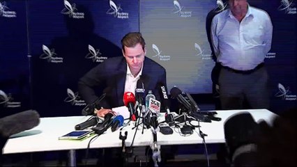 Steve Smith breaks down in tears & apologized-Shortpedia Video