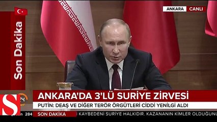 Putin: Türkiye ve İran terörle mücadelede güçlerini birleştirecekler