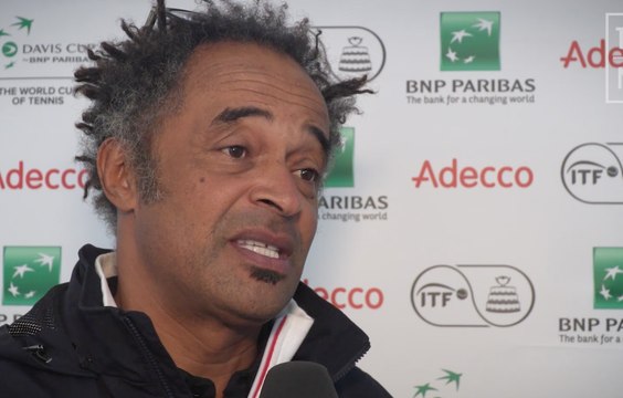 Coupe Davis #ITAFRA : Noah fait le point à la veille du tirage