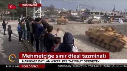 Mehmetçik'e sınır ötesi tazminatı