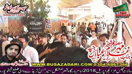 Majlis Aza1st April 2018 Tardywali Sharqpur Shaikhupora ( Busazadari Network )