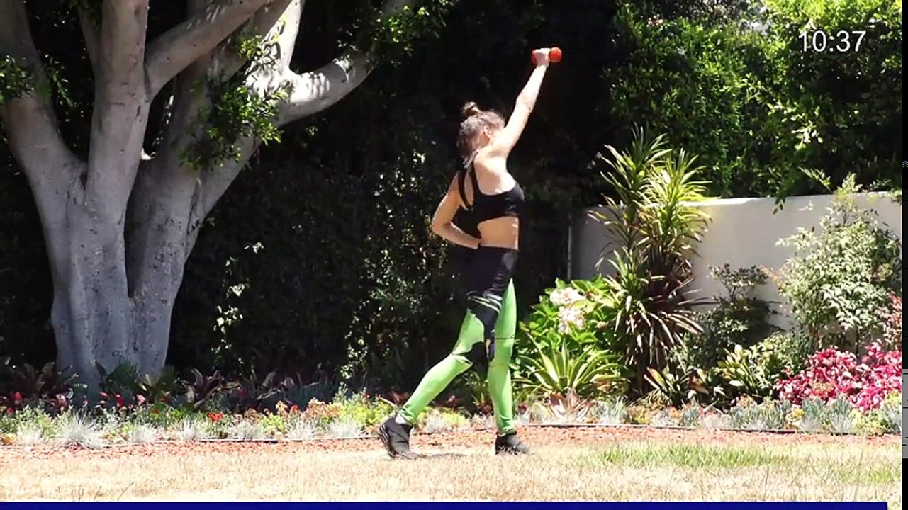 Full Body Workout With Weights - Dumbbell Exercises - Cardio Workout - Women Strength Training