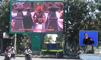 Video Profil Gatot Nurmantyo Terpampang di Malang