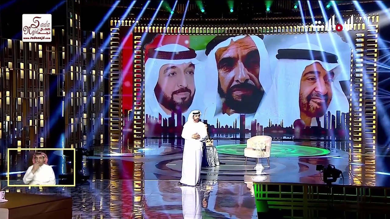 ضيف الأمسية والحلقة الثانية عشرة شاعر المليون الموسم الثامن الشاعر مصبح بن علي الكعبي