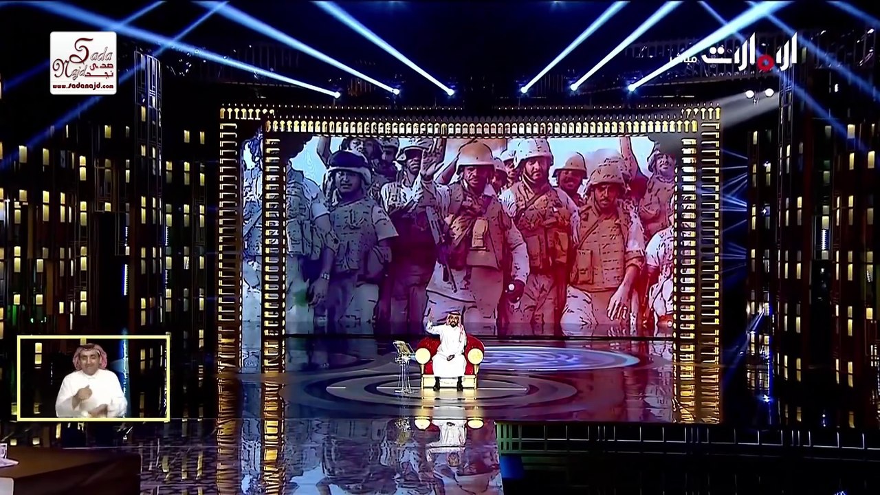 الشاعر مشعل الضوي العنزي الأمسية الثانية عشرة شاعر المليون الموسم الثامن