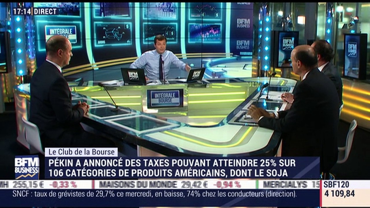 Le Club de la Bourse: François Mallet, Frédéric Rollin et Olivier de Berranger - 04/04