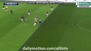 Mauro Icardi Canceled Goal - AC Milan vs Inter Milan - 04.04.2018