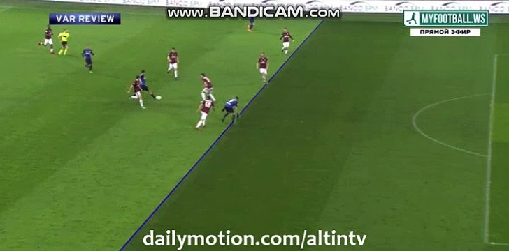 Mauro Icardi Canceled Goal - AC Milan vs Inter Milan - 04.04.2018