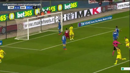 Emanuele Giaccherini Goal HD - Chievo 1 - 0 Sassuolo - 04.04.2018 (Full Replay)