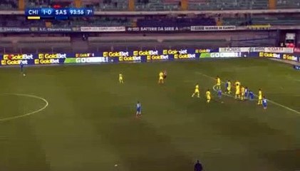 Francesco Cassata Goal HD - Chievo	1-1	Sassuolo 04.04.2018