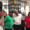 AMLO es recibido por la gente con todo el cariño que pueden proximo presidente