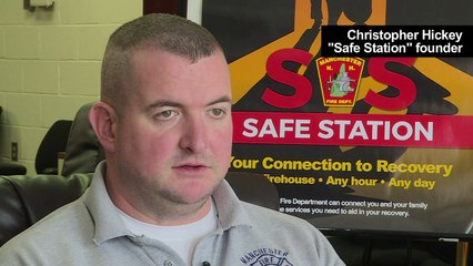 US firefighters provide safe haven in opioid crisis
