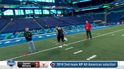 Texas offensive lineman Connor Williams' full 2018 NFL Scouting Combine