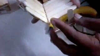 DIY_ How to make dining table and chair using ice cream sticks- panda team meeti