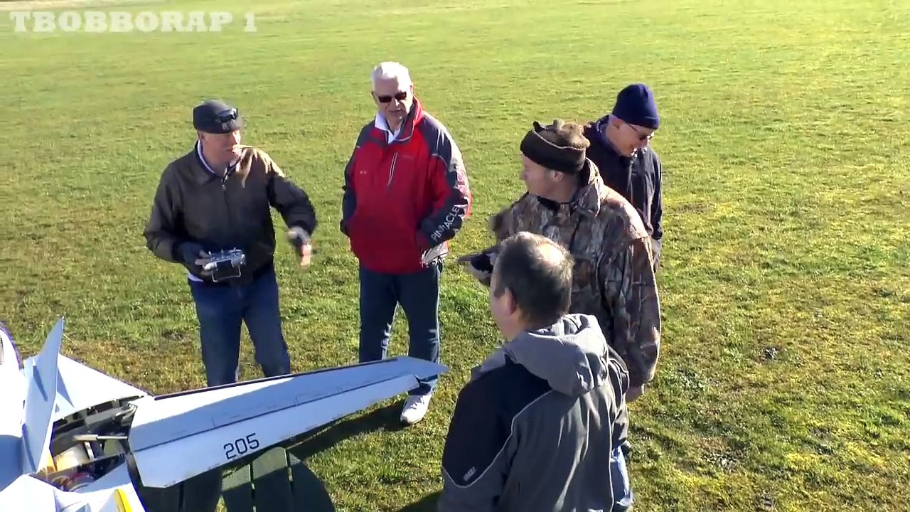 RC TEST FLIGHT GIANT 1:7 SCALE SKYMASTER GRUMMAN F14 SWINGWING TOMCAT TWIN TURBINES STOW MARIES new