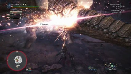 MONSTER HUNTER WORLD FIRST TIME PLAYTHROUGH PART 180 SPECIAL ARENA HR DIABLOS