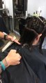 How to cut a textured bob haircut tutorial