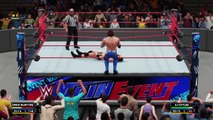 WWE 2K18 Aj vs M united states champion