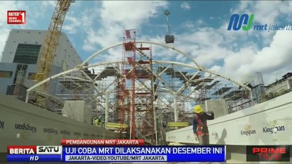 Progres MRT Fase 1 Sudah Capai 92,50 Persen