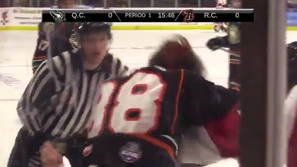 ECHL Rapid City Rush 4 at Quad City Mallards 1