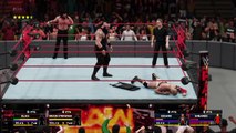 WWE 2K18 BraunStrowman/??? vs cesaro-shemus